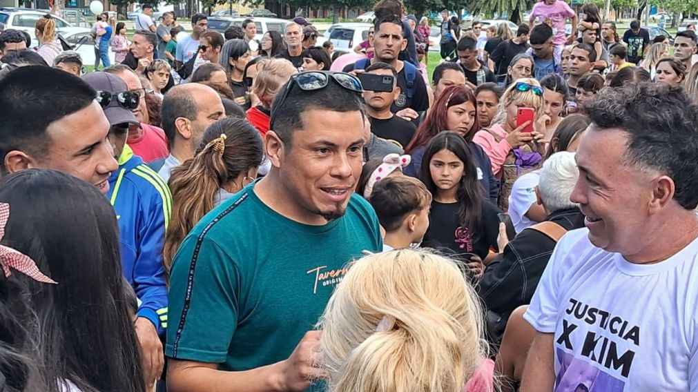 Multitudinaria marcha para pedir justicia por Kim.