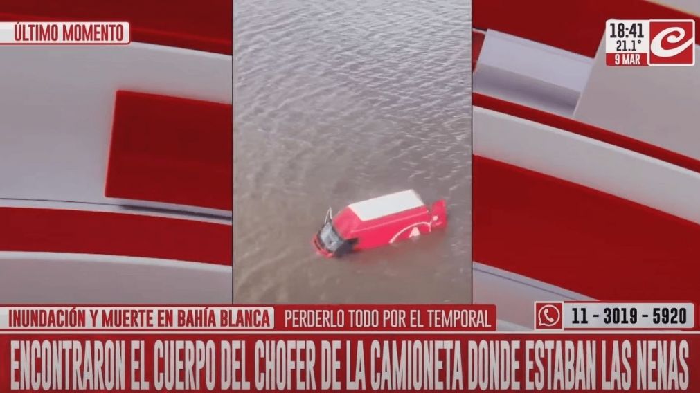 Encontraron el cuerpo del chofer de la camioneta en la que se refugiaron Pilar y Delfina Hecker.