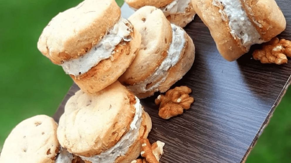 Ni biscochitos ni chipá: alfajores salados, una receta innovadora para los mates o la picada
