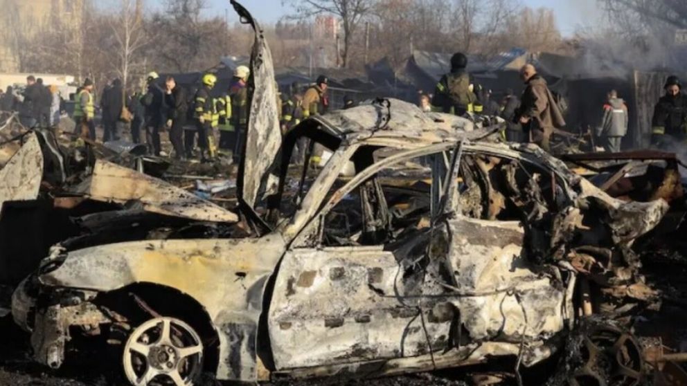 El ataque dejó varios muertos en la ciudad ucraniana de Dobropilla (X).