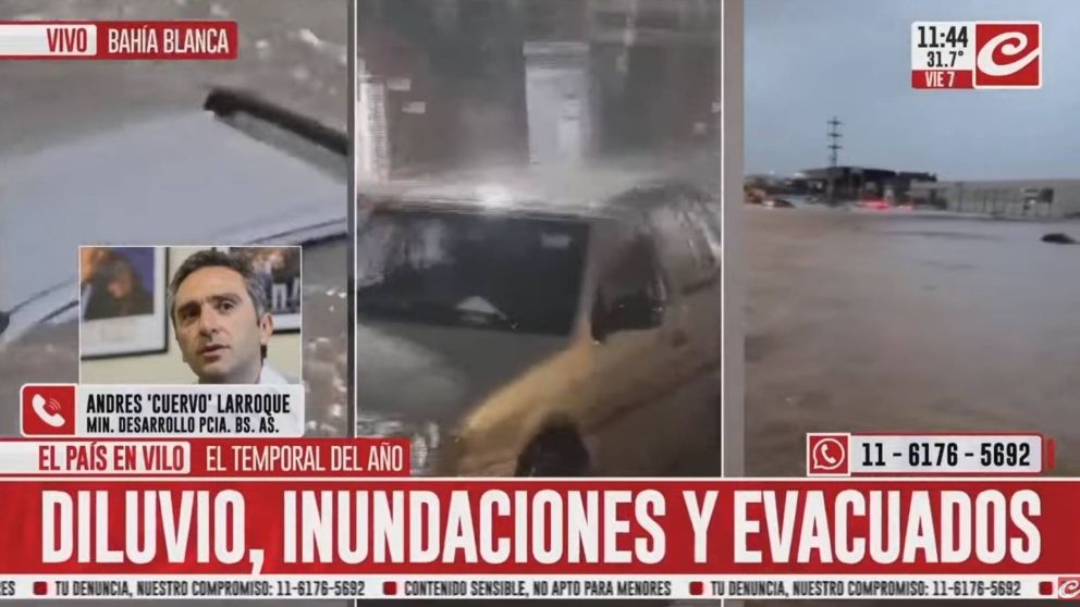 “Estamos coordinando con el Gobierno nacional”, confirmó Andrés “Cuervo” Larroque.