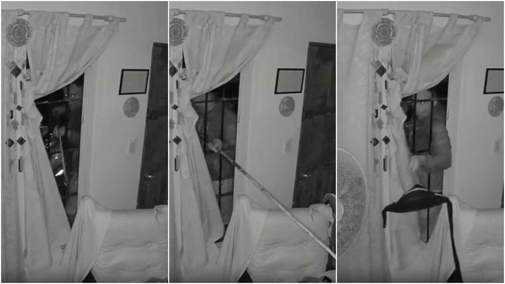 El increíble caso de inseguridad quedó filmado.