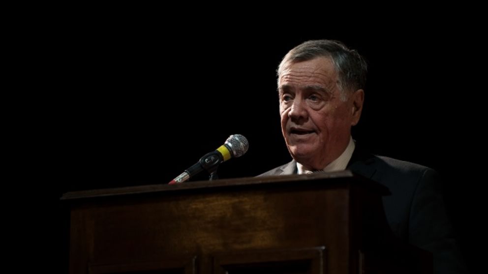 El ex presidente de la Suprema Corte de Justicia bonaerense Luis Genoud (Gentileza Palabras del Derecho).