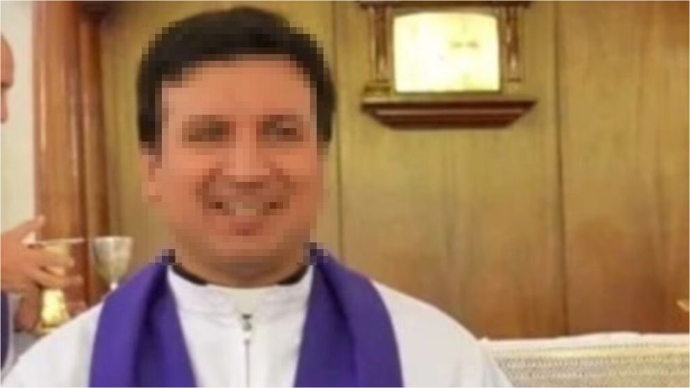 El cura condenado Daniel Amado Martín Bustamante (Gentileza Eclesia).