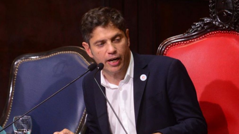 Axel Kicillof apuntó contra Javier Milei.