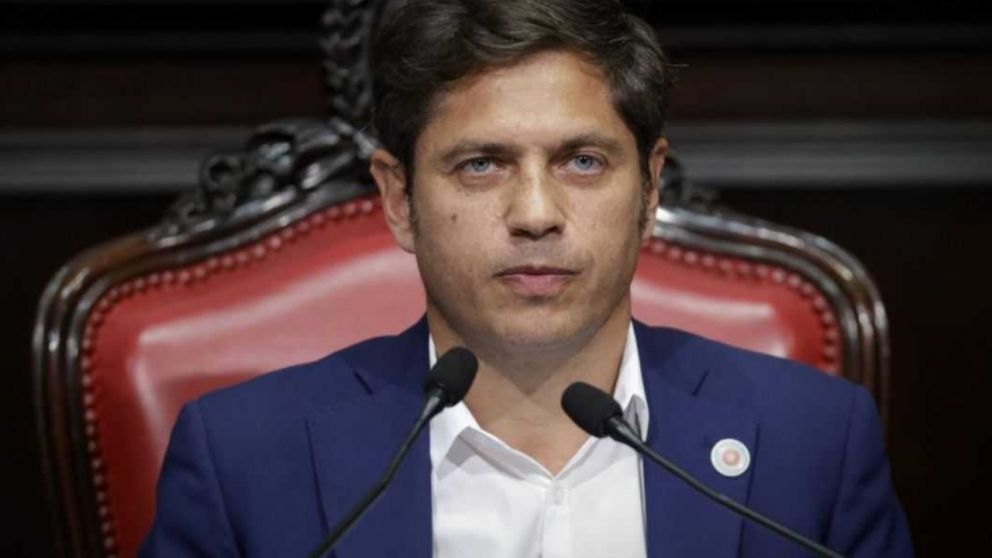 En los minutos de su discruso que dedicó al capítulo de Seguridad, Kicillof presentó un paquete de leyes para combatir la inseguridad.