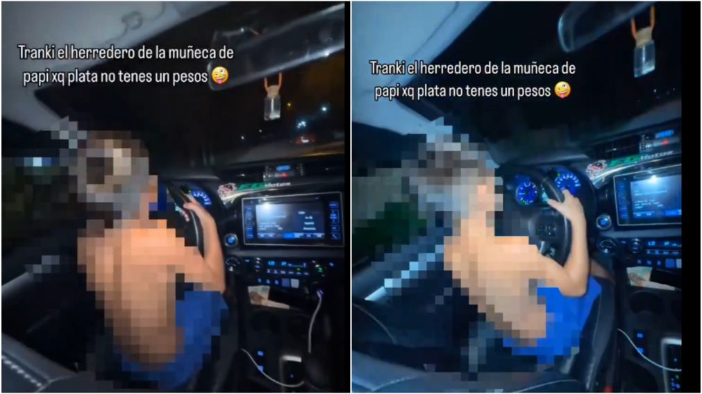 El polémico video se viralizó en redes sociales.