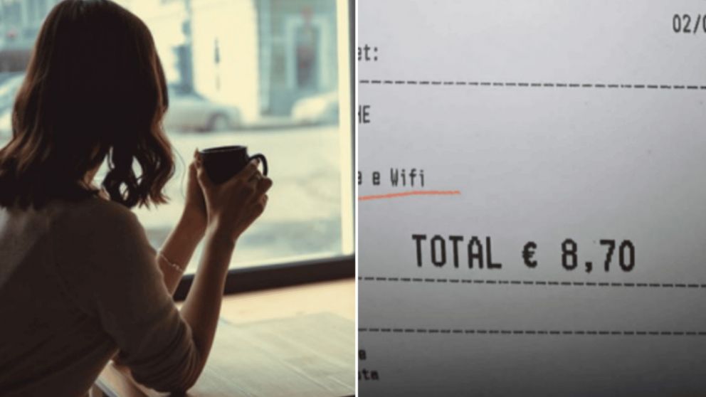 Le cobraron un detalle insólito por ir a un bar a tomarse un café.