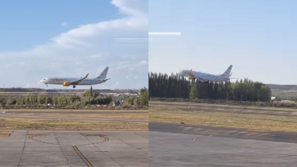 La secuencia del aterrizaje.