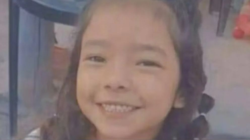 El cuerpo sin vida de la nena de 7 años Kiara Jazmín Caro fue encontrado el domingo último (Redes).