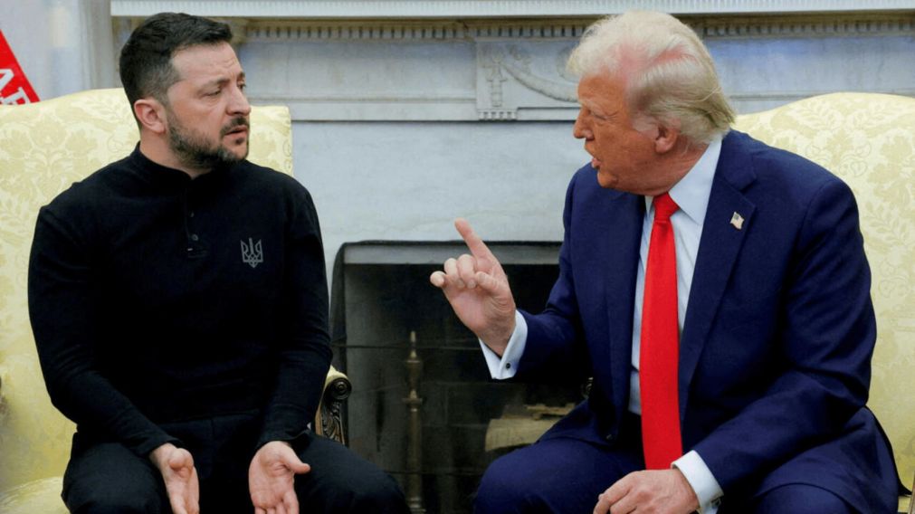 Donald Trump ordenó frenar la ayuda militar destinada a Ucrania (Imagen Reuters).