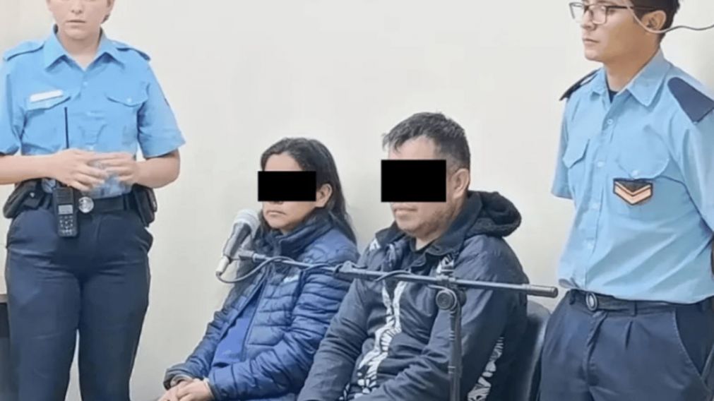 Los dos imputados en una de las audiencias judiciales realizadas por la causa (Gentileza El Tiempo de San Juan).