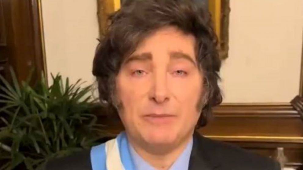 Javier Milei ratificó que enviará un proyecto al Congreso sobre el acuerdo que se logre con el FMI (Imagen captura de video).