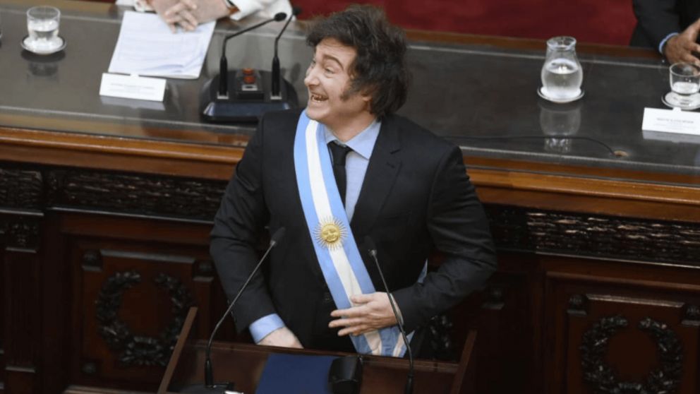 Javier Milei en la apertura de sesiones legislativas: las mejores fotos de la noche (Imagen: Hernán Nersesian).