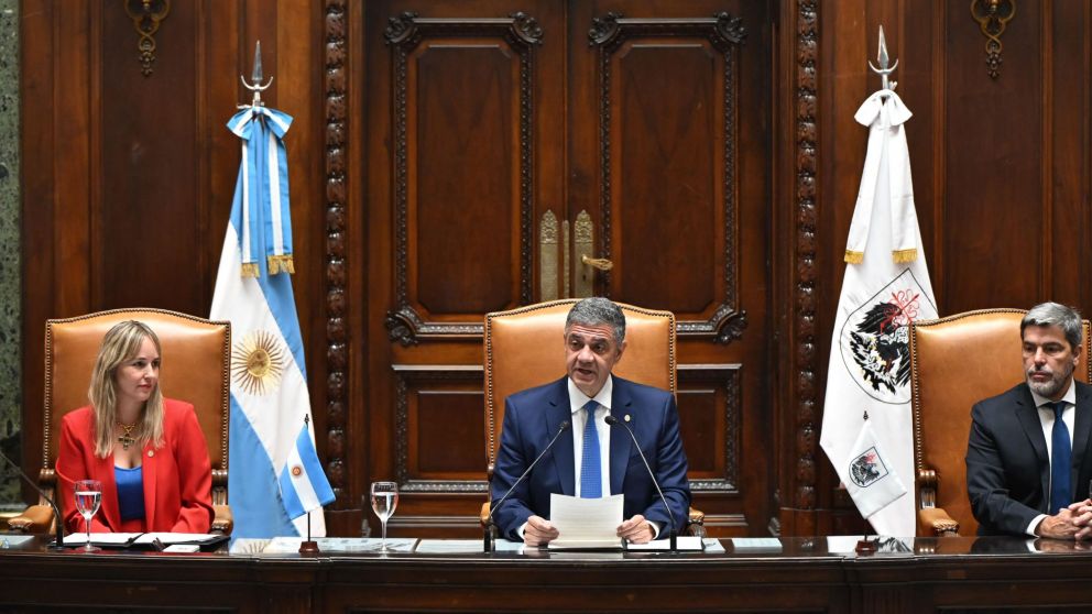 Jorge Macri abrio las sesiones legislativas con un llamado al orden, la austeridad y un ambicioso plan de movilidad