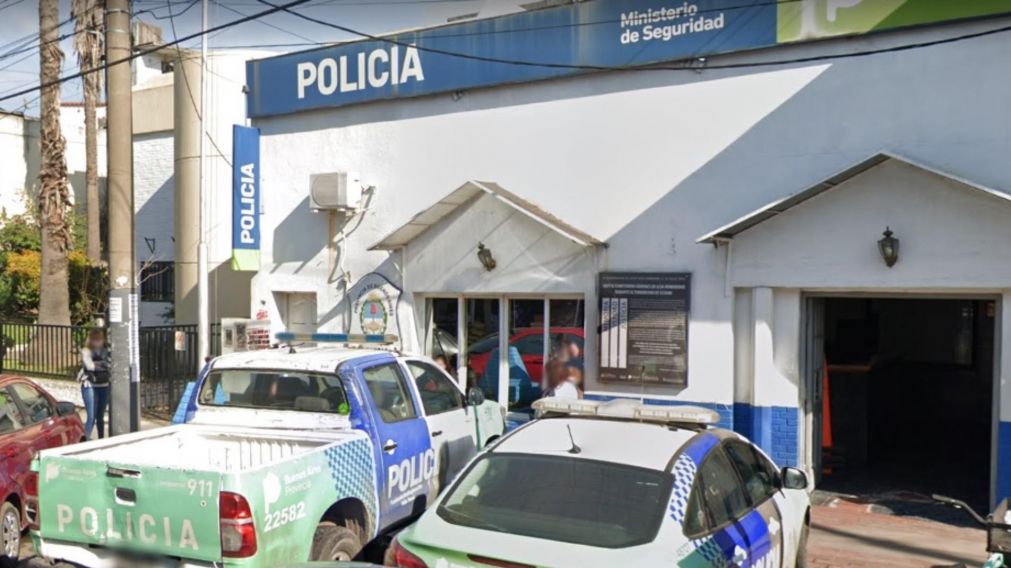 Polic�as de esta comisar�a se encargan de investigar lo acontecido.