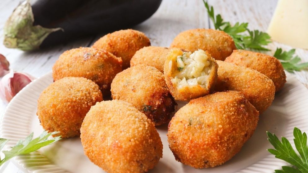 Receta fácil y barata: croquetas de berenjenas para acompañar cualquier comida o para la picada.
