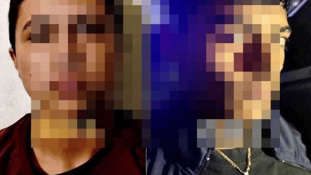 Los detenidos por el crimen de Kim Gómez.