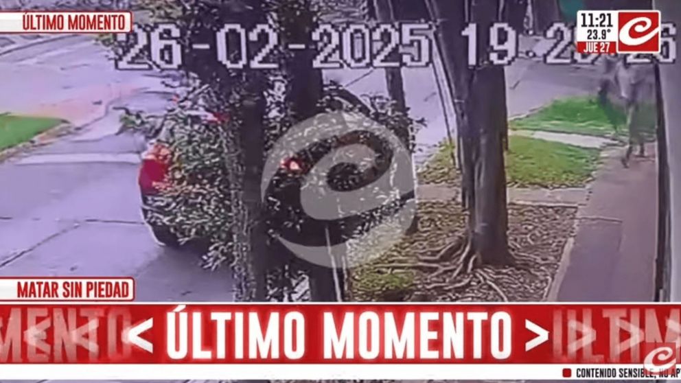 Una mujer fue asesinada de un balazo por delincuentes que intentaron robarle la camioneta (Crónica HD).