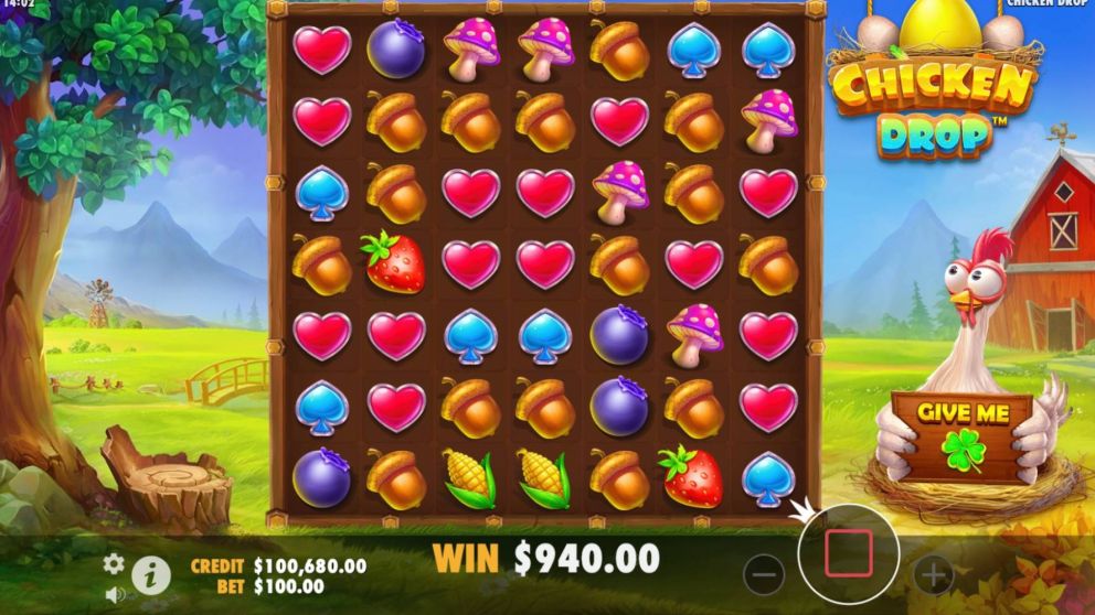Chicken Drop: Diversión emplumada y ganancias por clúster