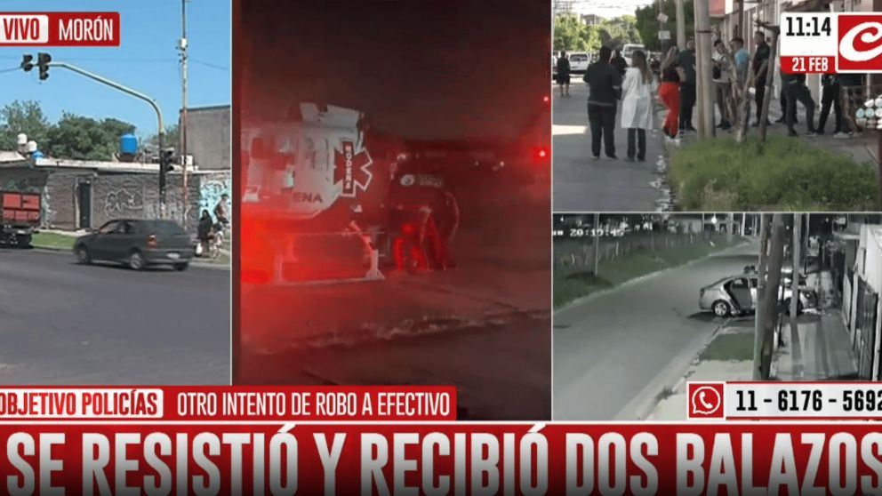 Brutal caso de inseguridad en Morón.