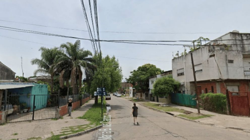 El lugar donde ocurrió la tragedia.