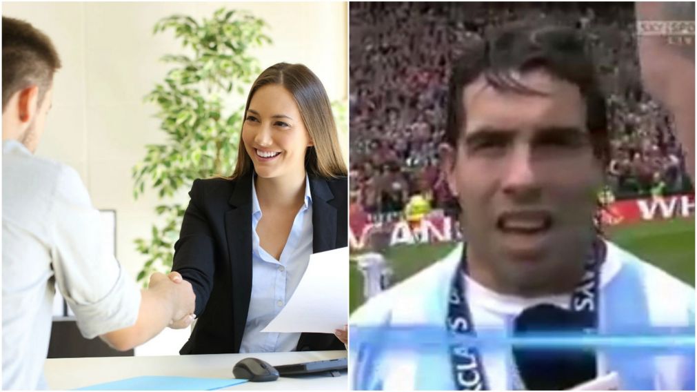 Así entrevistadora quedó en shock.