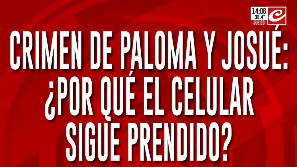 Crimen de Paloma y Josué.