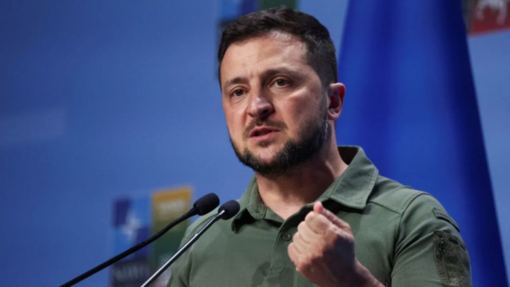 El presidente de Ucrania, Vlodímir Zelenski (NA).