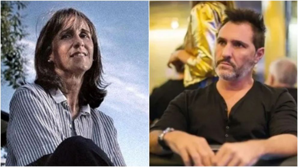 La v�ctima Mar�a Marta Garc�a Belsunce y el acusado Nicol�s Pachelo.