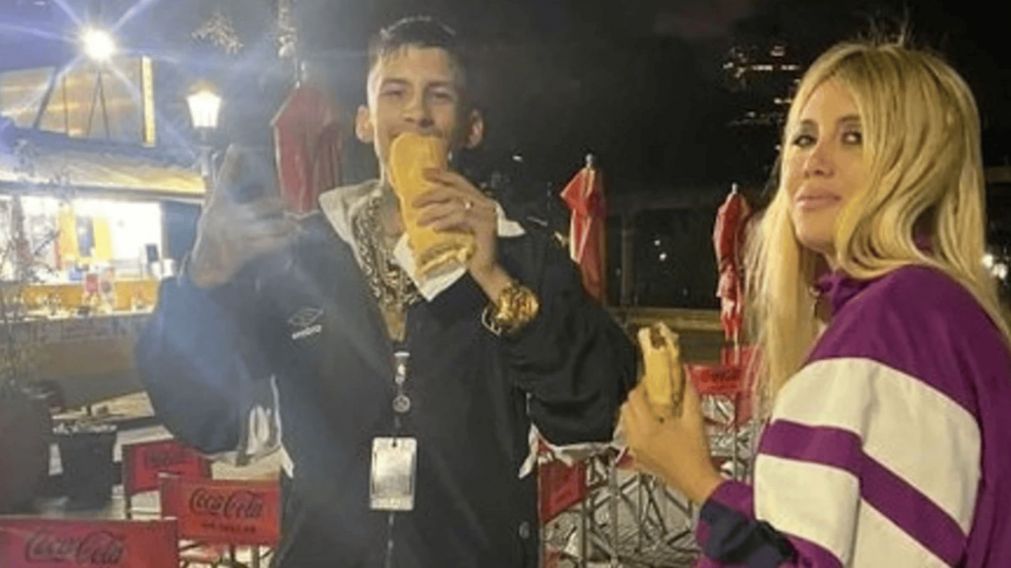 El cantante de cumbia 420 pasaba sus días con Wanda Nara.