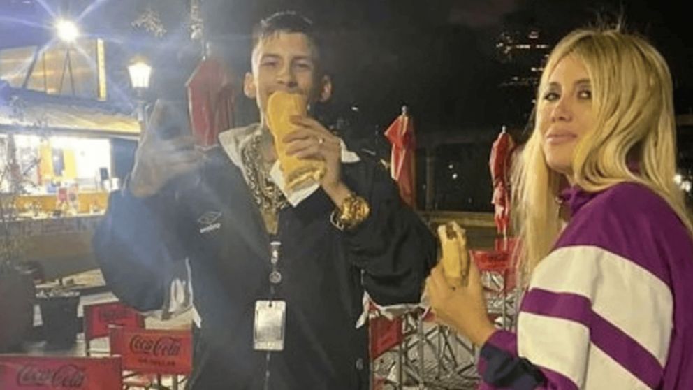 El cantante de cumbia 420 pasaba sus días con Wanda Nara.