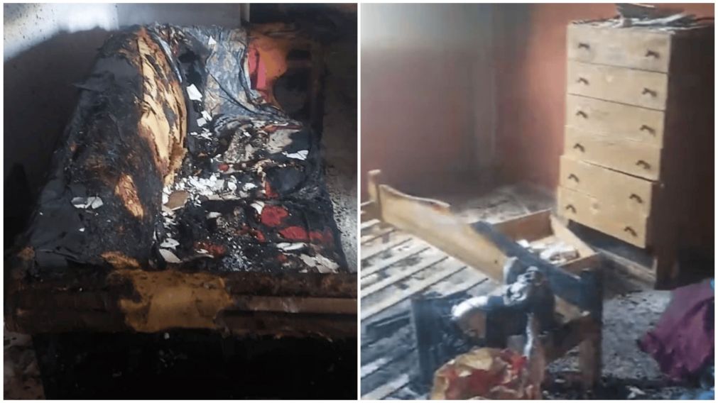 Se mud� a Mar del Plata pero un vecino violento le prendi� fuego el departamento (Gentileza: 0223).