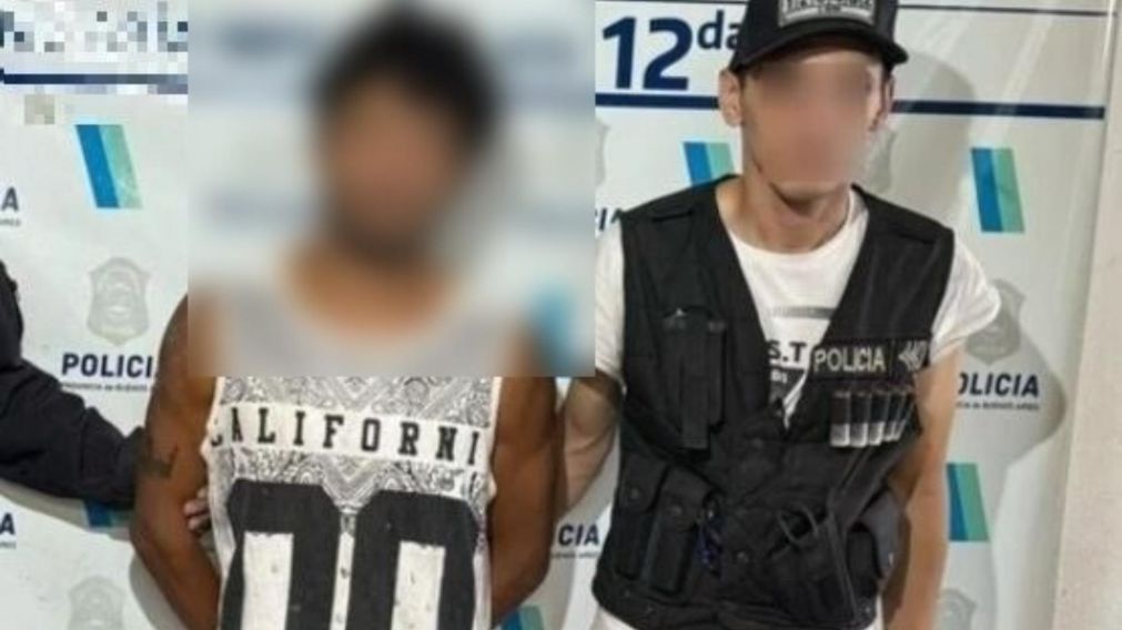 Este es el individuo que fue aprehendido por el supuesto asesinato. Crédito: 0223.