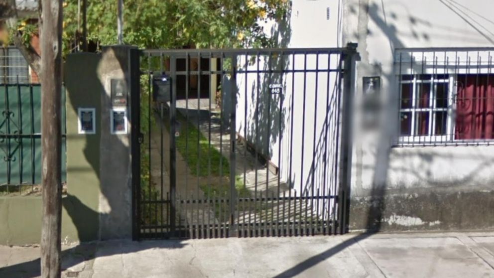 En este domicilio fue hallado el cadáver de Otilia Cubilla Jara.