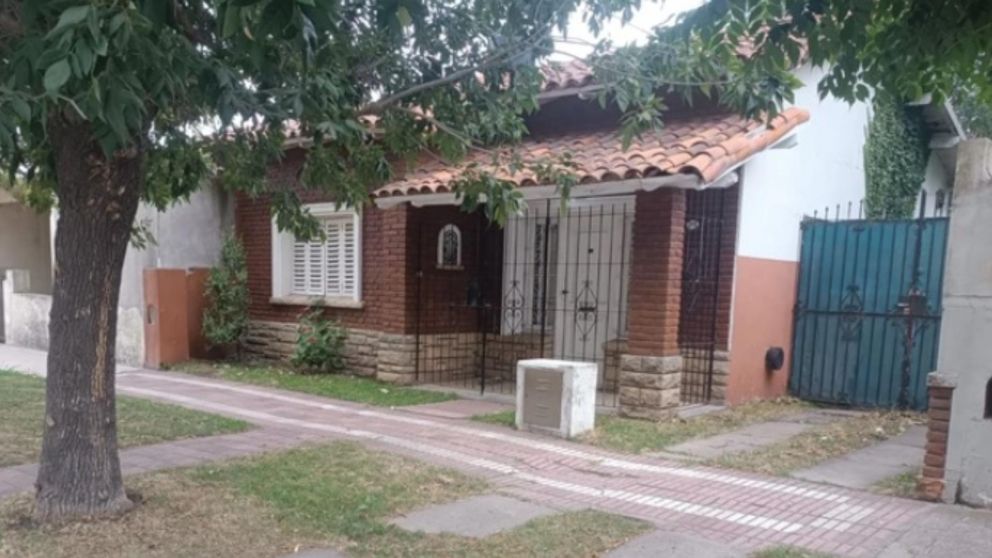 El cadáver de Raúl José Brown apareció en el interior de esta vivienda. Crédito: 0223.