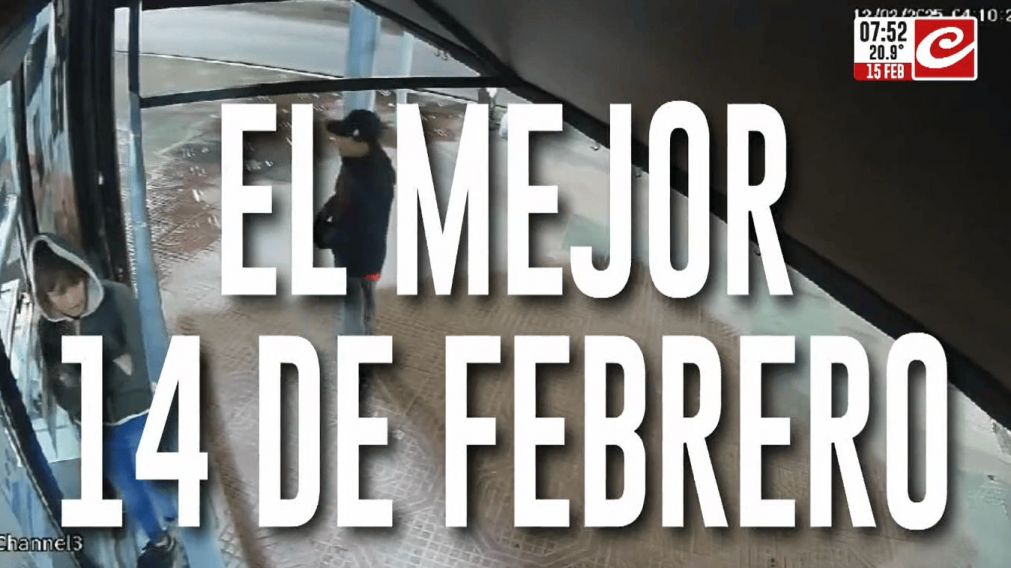 “A robar mi amor”: dos jóvenes fueron registrados mientras “vaciaban” un kiosco en el Día de los Enamorados