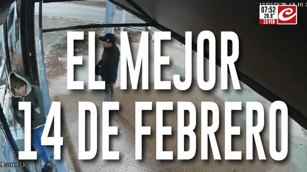 “A robar mi amor”: dos jóvenes fueron registrados mientras “vaciaban” un kiosco en el Día de los Enamorados