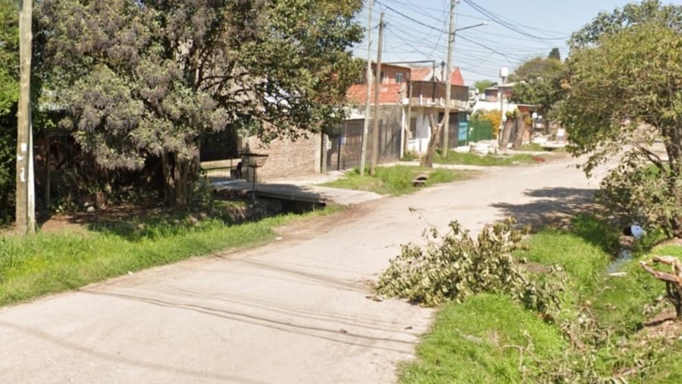 Acá, en este vecindario, los investigadores descubrieron el cadáver del muchacho.