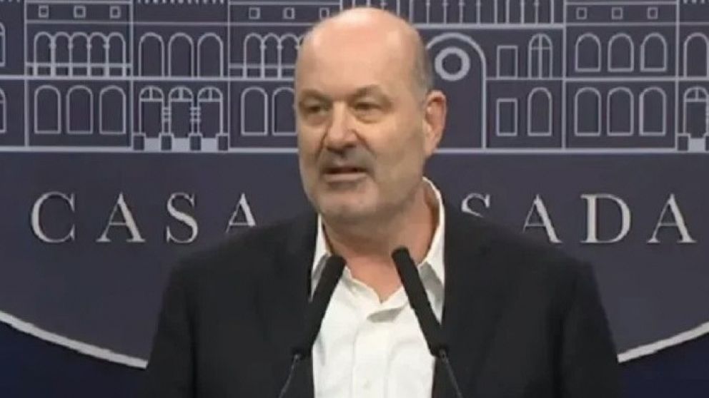 EL MINISTRO FEDERICO STURZENEGGER, A CARGO DE LLEVAR ADELANTE EL PROGRAMA.