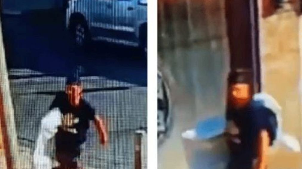 El robo quedó grabado por las cámaras.