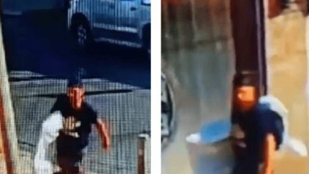 El robo quedó grabado por las cámaras.