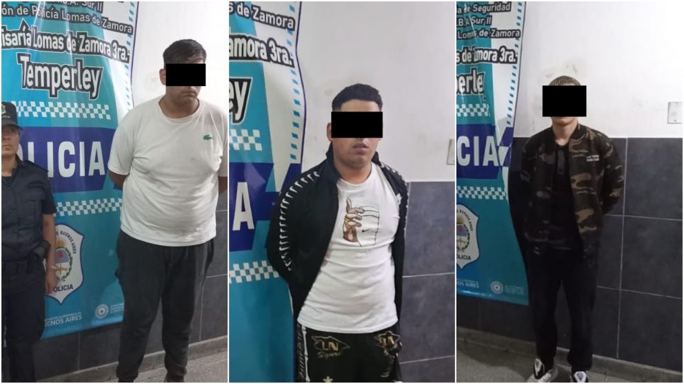 Los acusados fueron apresados durante una serie de allanamientos.