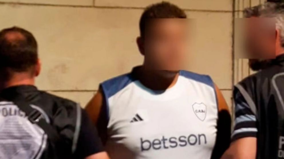 El prófugo recapturado en el acceso a la Bombonera.