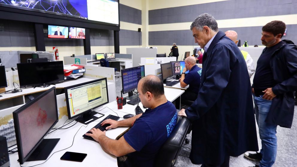 Tormenta en la Ciudad: Jorge Macri supervisó el operativo por las fuertes ráfagas y lluvia