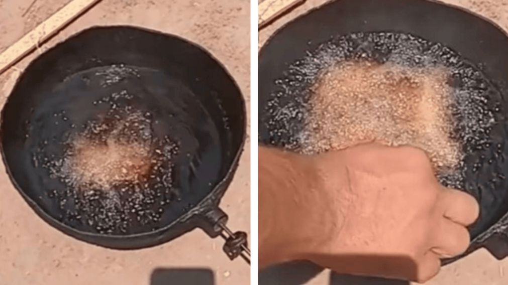 ¡50° grados! Así hicieron empanadas fritas al sol