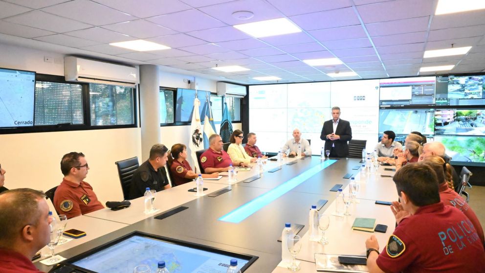 Jorge Macri reuni� a la c�pula de Polic�a de la Ciudad