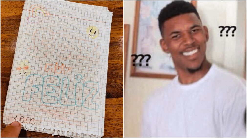 Un vecinito le vendió un "libro para colorear", pero cuando lo abrió se llevó una gran sorpresa.