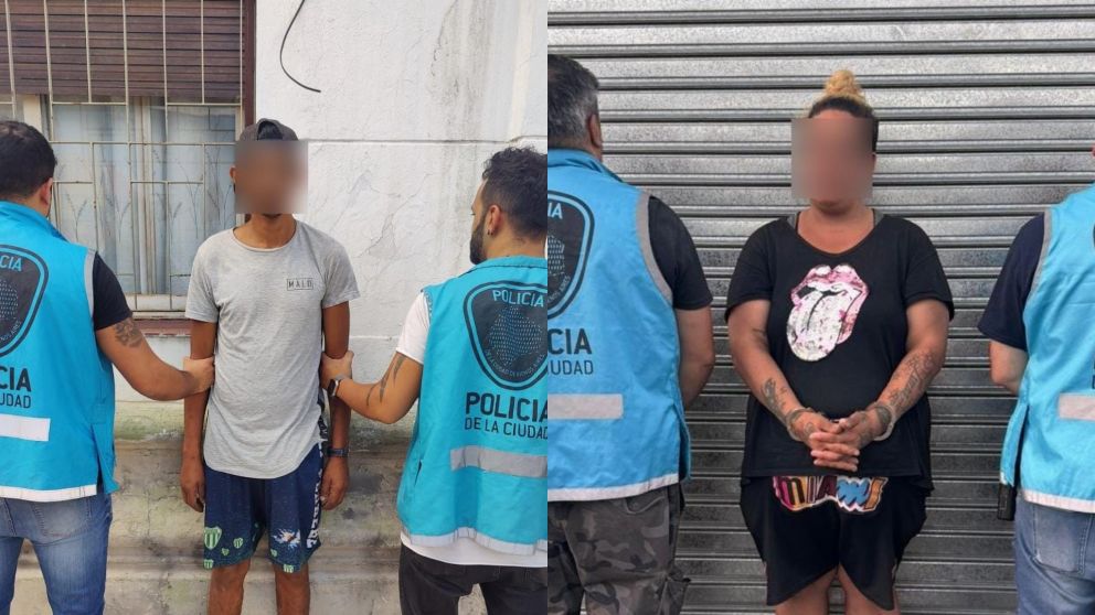 La pareja de "trapitos" que atac� brutalmente al m�dico.