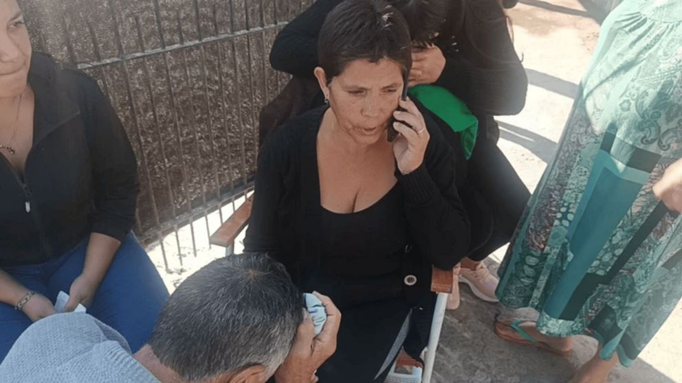 María Elena, la mamá de Matías Paredes el joven asesinado por policías de civil.